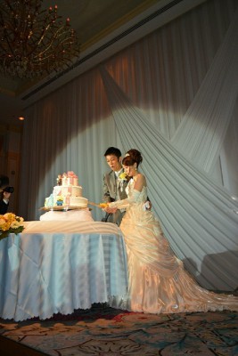 結婚式　ケーキ